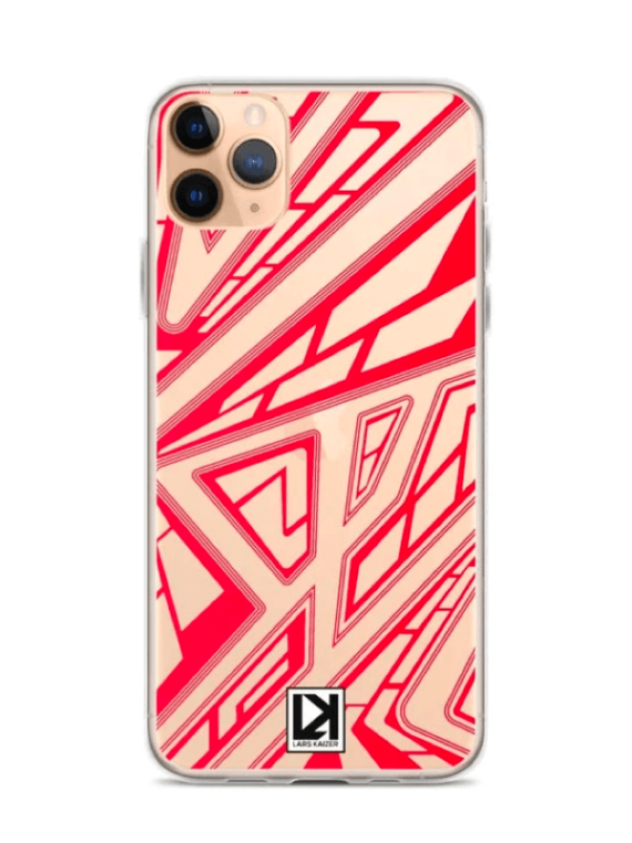 Fragment Pattern Red Case