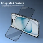 OHONESTY Military Grade Easy to Fit Tempered Glass for iPhone 13/13 Pro/14